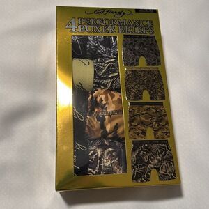 Ed Hardy Boxer Briefs Mens Medium 4 Pack